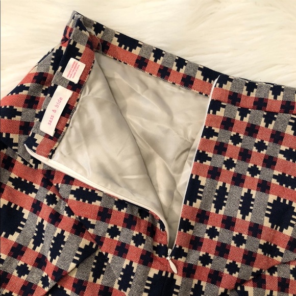 Sass & Bide Talking Voices Fringe Mini Skirt Size 6 - Picture 7 of 9